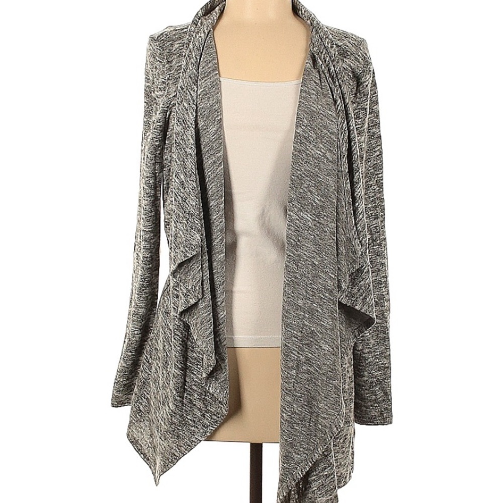 Soft gray cardigan